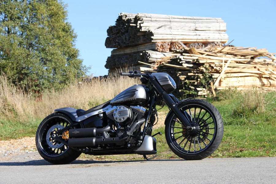harley davidson fxsbse [CULT WERK] – course de spoiler avant