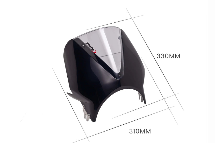 KAWASAKI W 230 [2025] – Vision Windshield Visor – Tinted
