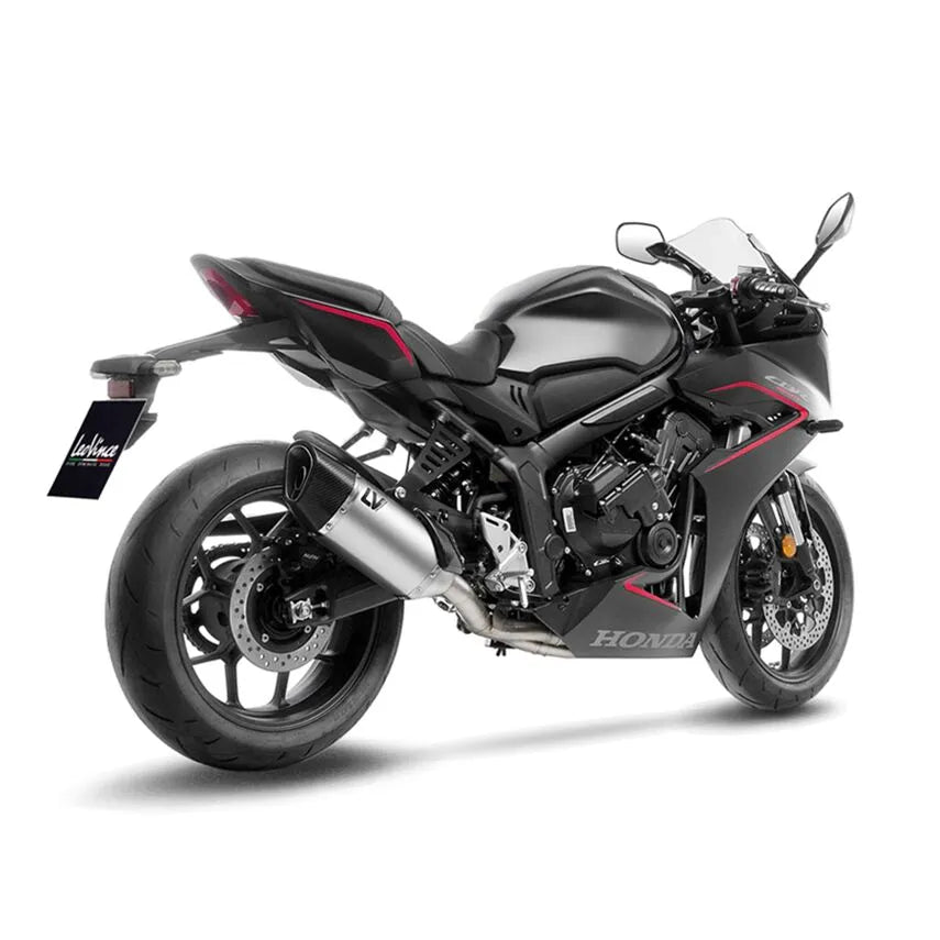 Honda CB 650 R [Leovince]-Footrest dismay