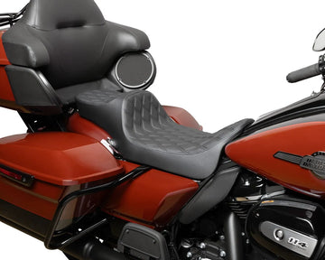 harley davidson touring [DRAG SPECIALTIES] – Siège à portée étendue Predator III - 0