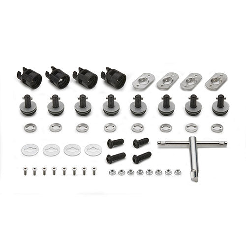 CF Moto MT-X 1000 [GIVI] - Kit de conversion à dégagement rapide pour supports de valises latérales