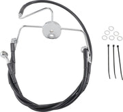 Default Title harley davidson flhri [DRAG SPECIALTIES] - Extended Black Vinyl Brake Line Kit