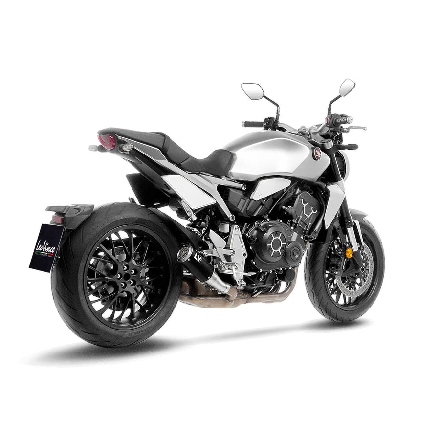 honda cb 1000 [LEOVINCE] – LV Corsa S Full Black Slip-On Schalldämpfer