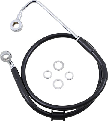 harley davidson fxsb [DRAG SPECIALTIES] – Edelstahl Bremsleitungs-Kit - 0