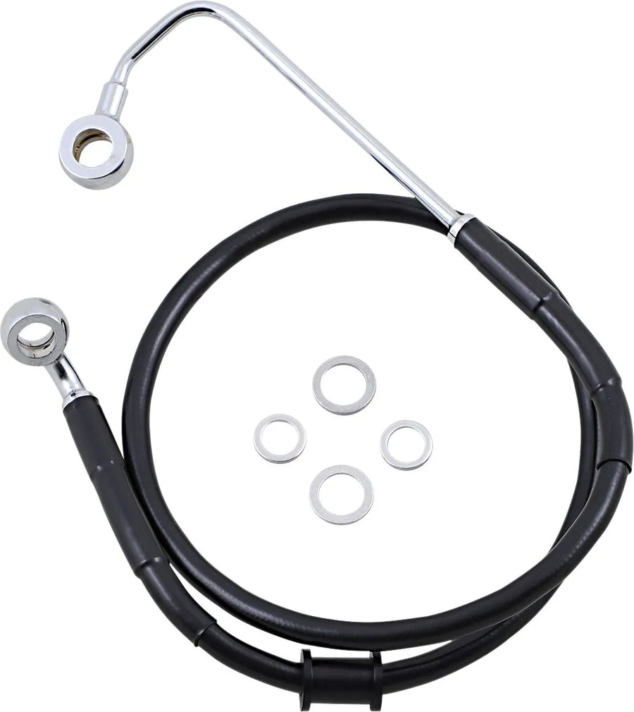 harley davidson fxsb [DRAG SPECIALTIES] - Kit conduites de frein inox