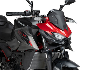 KAWASAKI Z 500 SE [2025] - Naked fairing windshield front spoiler