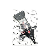 Default Title cf moto 650 [ZIEGER] – PRO license plate holder type A