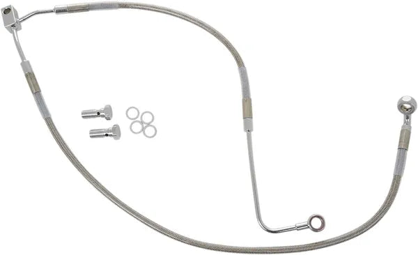 Harley Davidson FXS [DRAG SPECIALTIES] – Edelstahl-Bremsleitungs-Kit