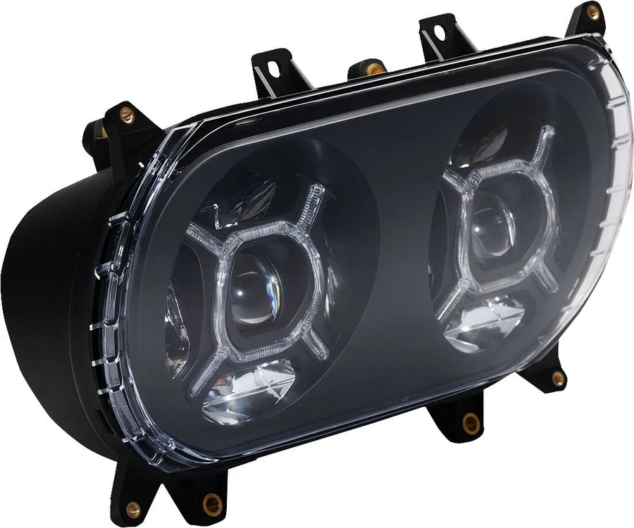 harley davidson fltruse [CUSTOM DYNAMICS] – Phare LED Double-X