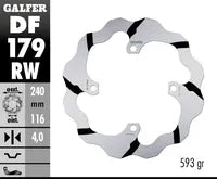 Kawasaki KX 450 F (KX 450 F) [2015-2018] - DISQUE DE FREIN FIXE WAVE RAINURÉ OVERSIZE – Photo 6