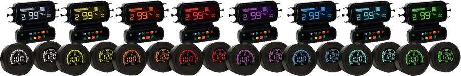 harley-davidson street bob [KOSO NORTH AMERICA] – D2 Instrumenten-Kit