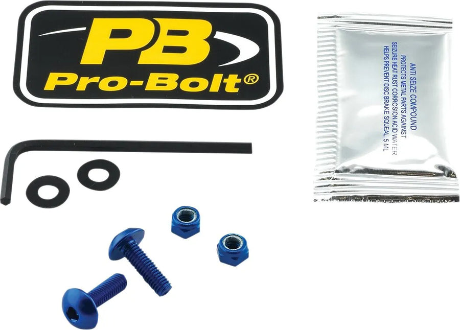 Aprilia Caponord 1200 [PRO BOLT] - Kit vis de plaque d'immatriculation en aluminium