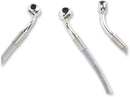 harley davidson flhtcui [DRAG SPECIALTIES] - Kit de conduite de frein rallongée en acier inoxydable-2