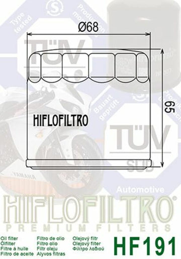 Benelli TRK 502 TRK502 [HIFLOFILTRO] - Ölfilter - 0