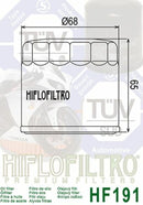 Triumph Speed ​​Triple T509 [HiFlofiltro] - oil filter-3