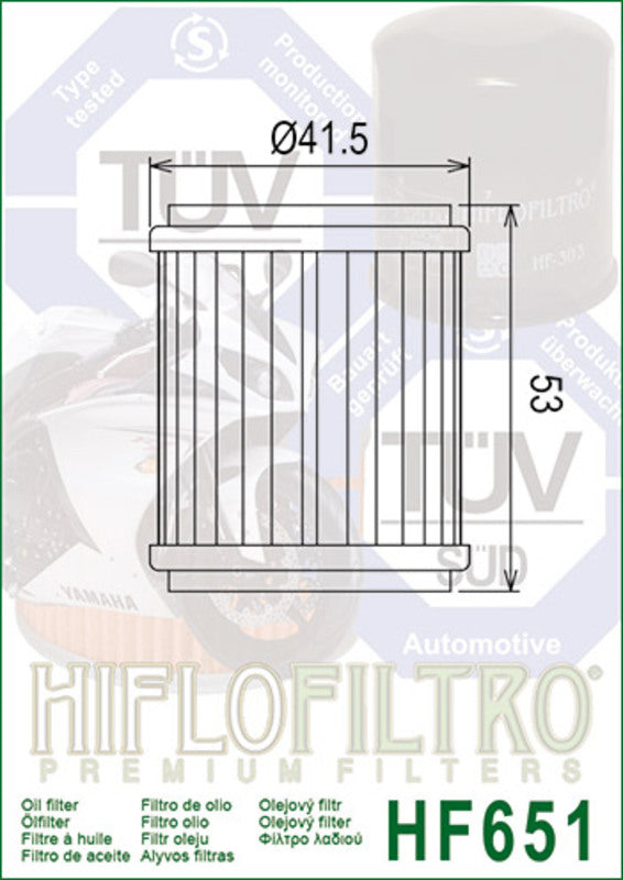 Gasgas SM 700 GG700 [Hiflofiltro] - Filtre à huile