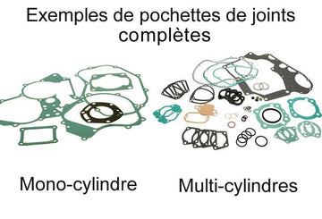 Kawasaki KX 450 F (KX 450 E) [2009] - Komplettsatz Motordichtungen