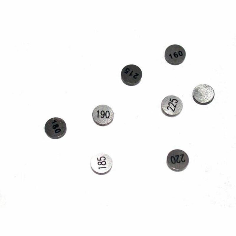 Yamaha V Max 1200 [TOURMAX] - valve shims Ø25mm - starter set with 2 pieces per thickness