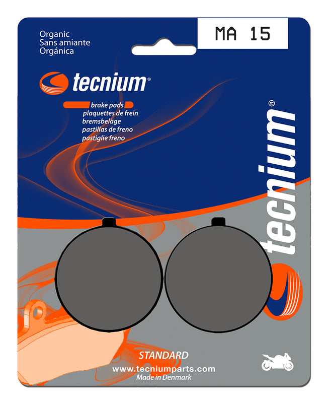 Suzuki GT 250 X7 [Tecnium] - plaquettes de frein organiques