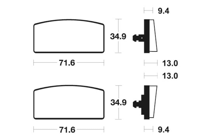 BMW R 100 S [TECNIUM] - Organic brake pads