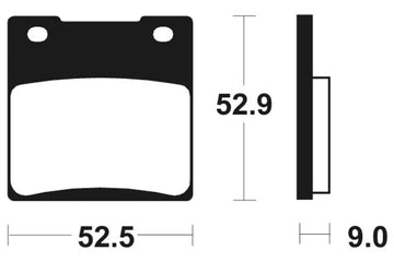 Suzuki RG 250 Gamma [Tecnium] - plaquettes de frein organiques - 0