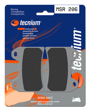 Ducati Hypermotard 1100 [TECNIUM] - Professional Racing Sintered Metal Brake Pads - MSR206