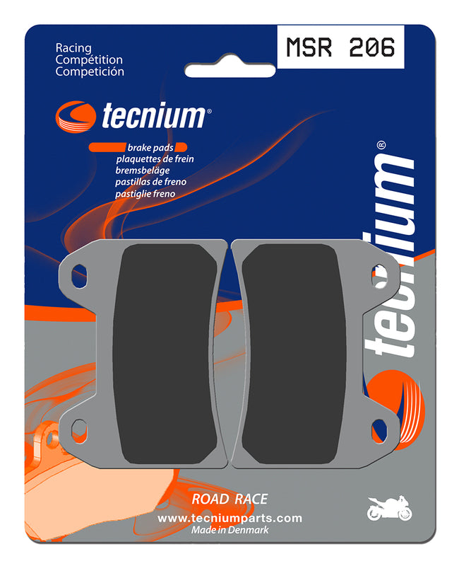 Moto Guzzi 1200 Sport [TECNIUM] - Professional Racing Sintered Metal Brake Pads - MSR206