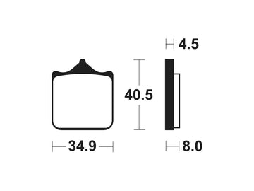 Bmw S 1000 [TECNIUM] - Professional Racing Sintered Metal Brake Pads - MSR370 - 0