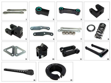 Suzuki GT 550 [TECNIUM] - Higher laying kit - 0