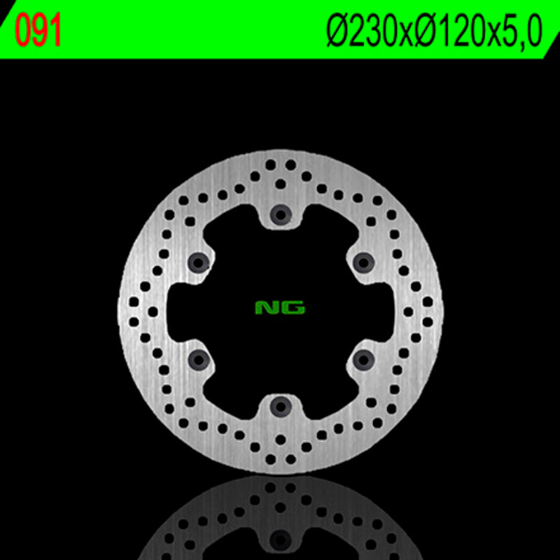 Kawasaki Kl 650 [NG BRAKE DISC] - disque de frein rond rigide