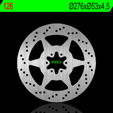 Honda Ntv 650 [NG BRAKE DISC] - disque de frein rond rigide
