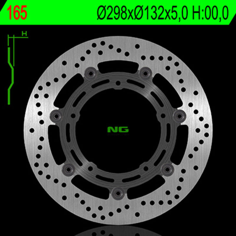 Yamaha Niken 900 Niken Gt 900 [NG BRAKE DISC] - round floating brake disc