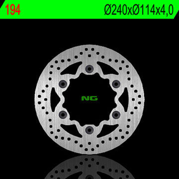 Honda Cbf 125 [NG BRAKE DISC] - disque de frein rond rigide