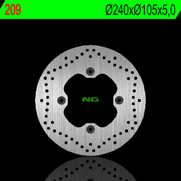Honda XL 700 [NG BRAKE DISC] - round rigid brake disc