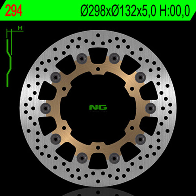 Yamaha Fjr [NG BRAKE DISC] - disque de frein rond flottant