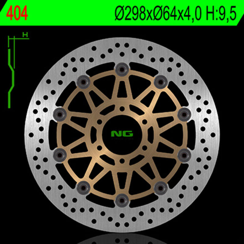 Yamaha Trx 850 [NG BRAKE DISC] - Bremsscheibe schwimmend rund