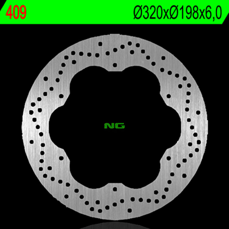 Yamaha Xj 6 [NG BRAKE DISC] - Bremsscheibe rund starr
