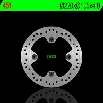 Honda Sh 150 [NG BRAKE DISC] - Bremsscheibe rund starr