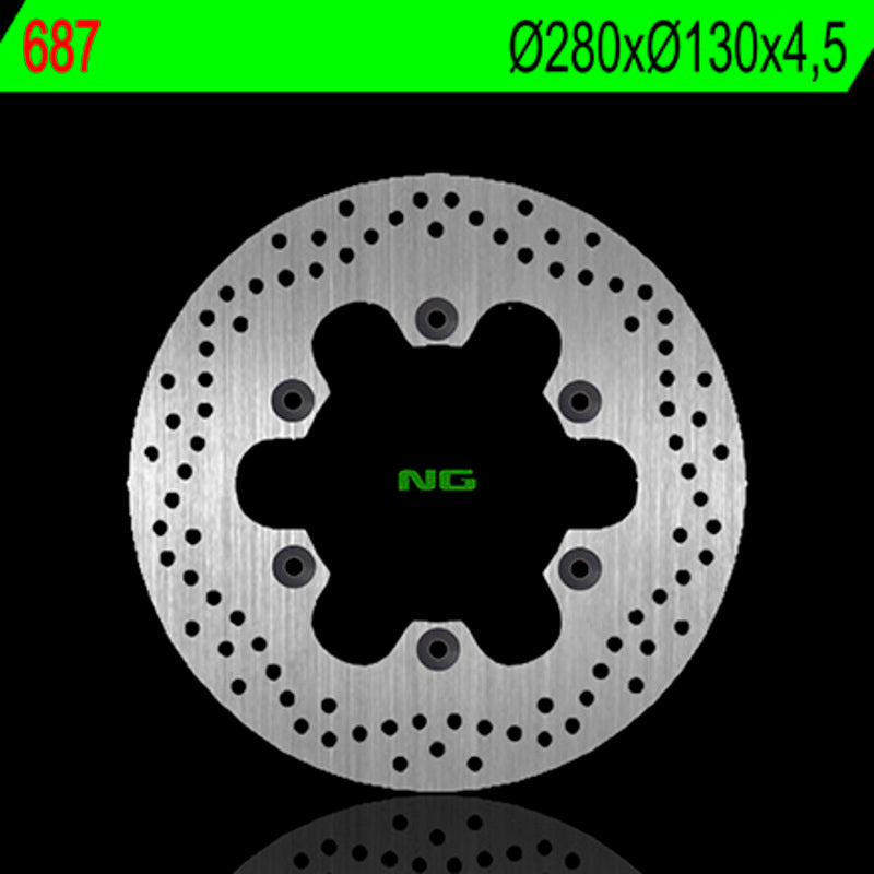 Kawasaki Gpz 1100 [NG BRAKE DISC] - disque de frein rond rigide