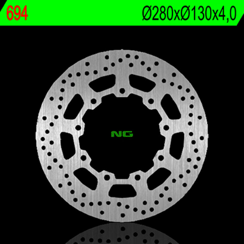 Kawasaki Kl 650 [NG BRAKE DISC] - disque de frein rond rigide