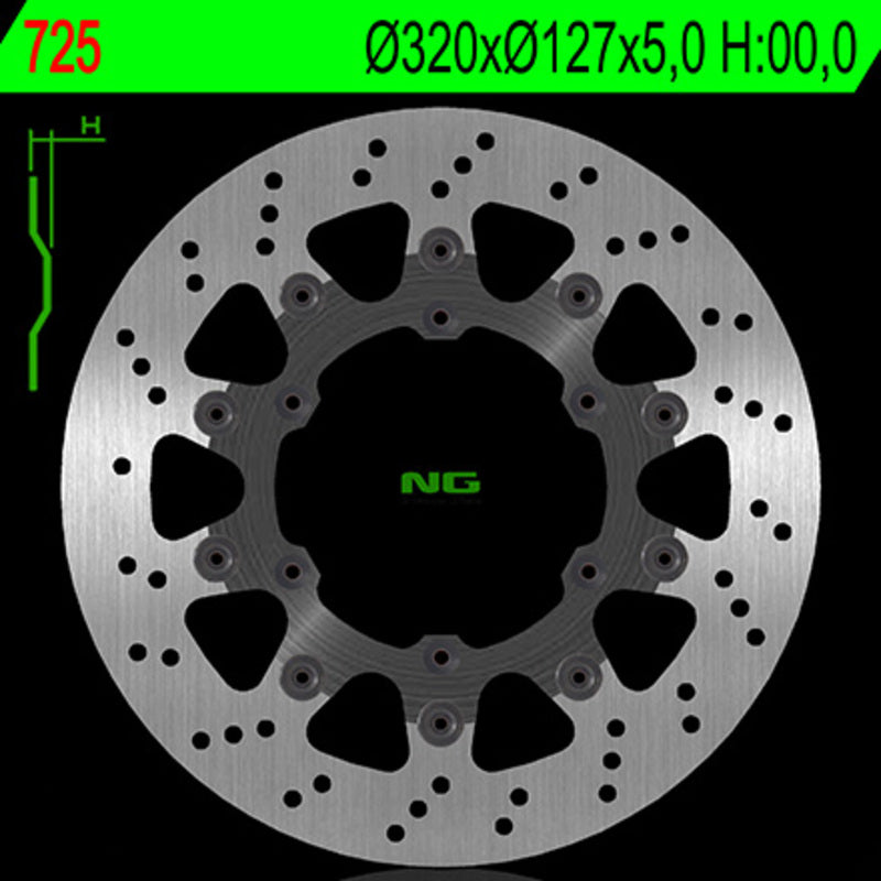 Ktm 690 Smc R [NG BRAKE DISC] - Bremsscheibe schwimmend rund