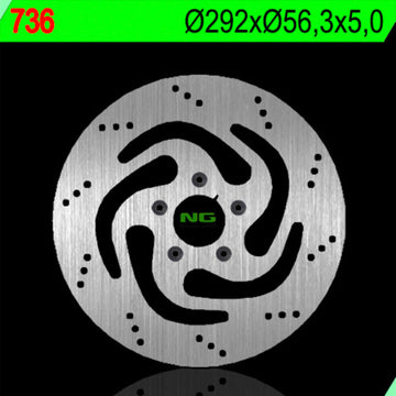 Harley Davidson Fltr [NG BRAKE DISC] - round rigid brake disc