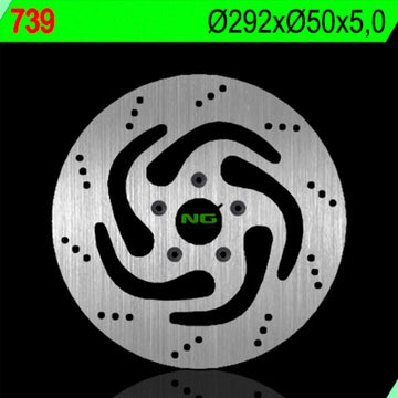 Harley Davidson Sportster [NG BRAKE DISC] - round rigid brake disc