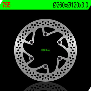 Husqvarna Lt 610 [NG BRAKE DISC] - disque de frein rond rigide