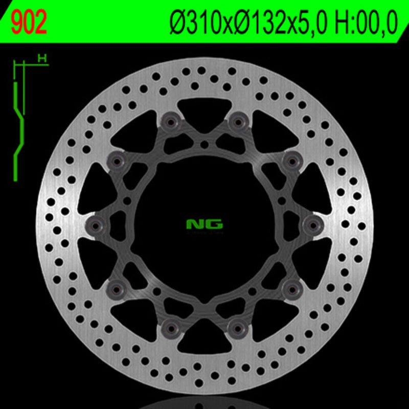 Yamaha Xt 1200 [NG BRAKE DISC] - disque de frein rond flottant