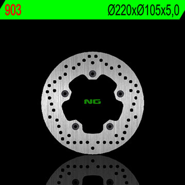 Yamaha Yzf R6 [NG BRAKE DISC] - Bremsscheibe rund starr