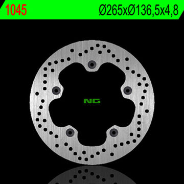 Bmw F 800 Gs Adventure [NG BRAKE DISC] - round rigid brake disc