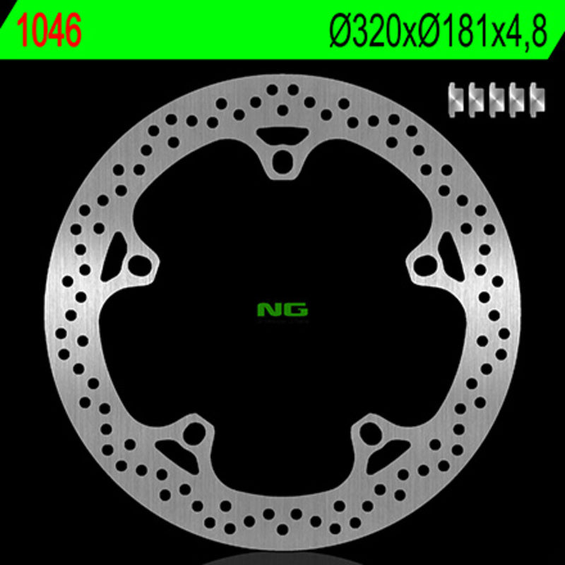Bmw R Ninet Urban G [NG BRAKE DISC] - disque de frein rond rigide