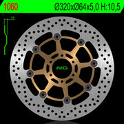 Default Title Ducati Monster 916 [NG BRAKE DISC] - Bremsscheibe schwimmend rund