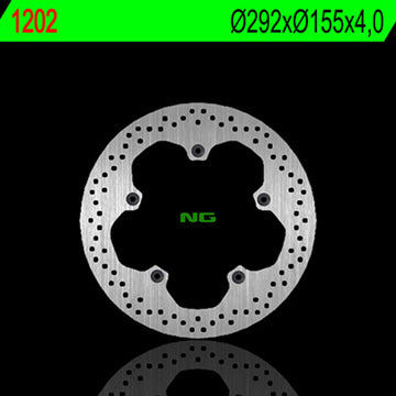 Yamaha Yzf-R 125 [NG BRAKE DISC] - round rigid brake disc
